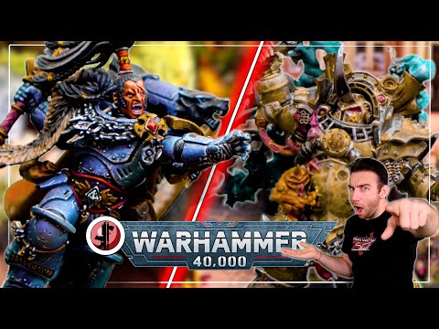 Warhammer 40.000 - Space Wolves Vs DeathGuard