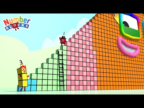 Numberblocks Step Squad NEW 1 to 2145 BIGGEST - The Amazing Step Squad Numberblocks HUGE