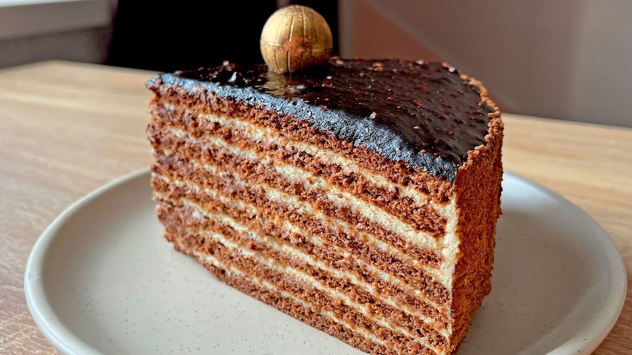 Chocolate & Honey Cake with Semolina by Violet's Home Food β recipe photo