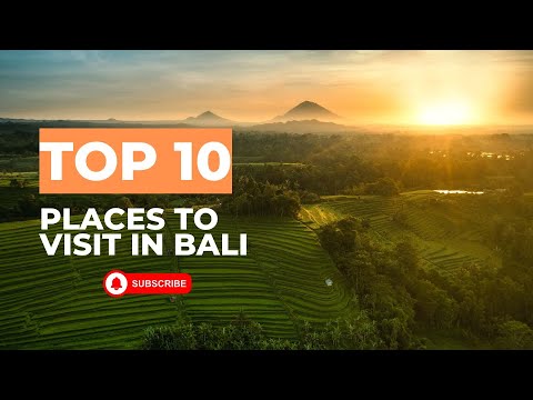 Top 10 Places To Visit In Bali #travel #holiday #vacation