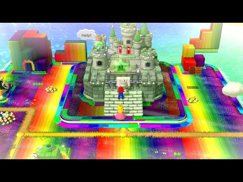 Super Mario 3D World - World Rainbow (Full Movie)