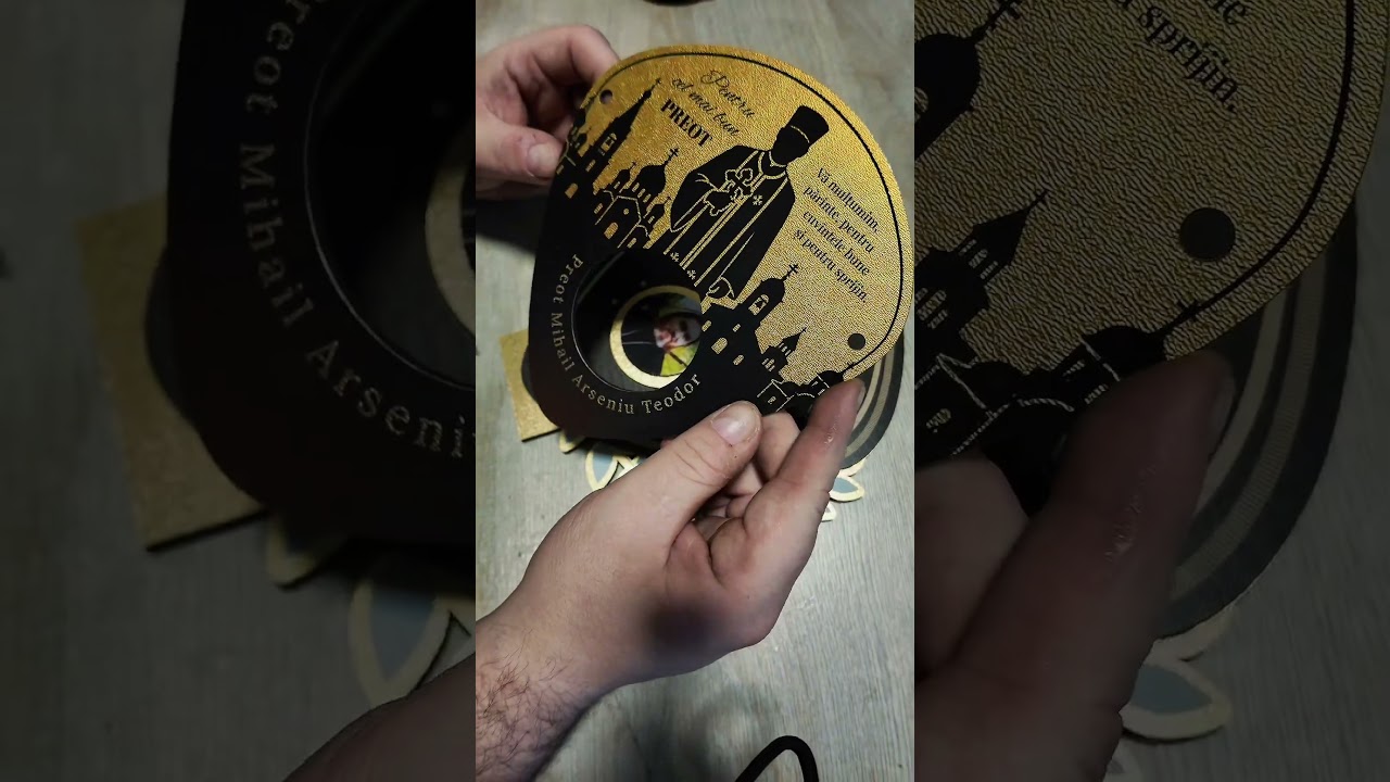 Thumbnail video Trofeu Personalizat Pentru Preot
