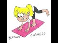 Lori Doing Yoga Farts