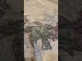 Handloom Silk Chanderi Hand Painted, Hand Embroidered, Hand Crafted Saree