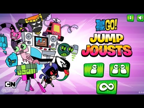 Teen Titans Go Jump Jousts - All Teen Titans (CN Games)