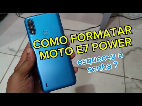 COMO FORMATAR MOTO E7 ( HARD RESET, FORMATAR, REMOVER SENHA) MOTOROLA