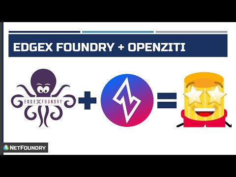 Demo: EdgeX Foundry with OpenZiti inside!