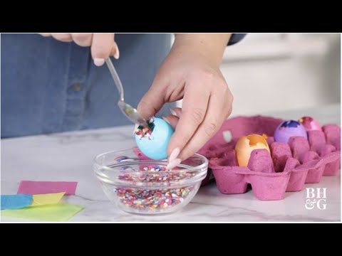 How To Make Cascarones (Confetti Eggs) | Made by Me | Better Homes & Gardens