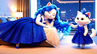 Little mischievous cat cut ✂️ mother's hair 😭😭and buy a 🎁 present for her  #cats#catstory#catvideo 