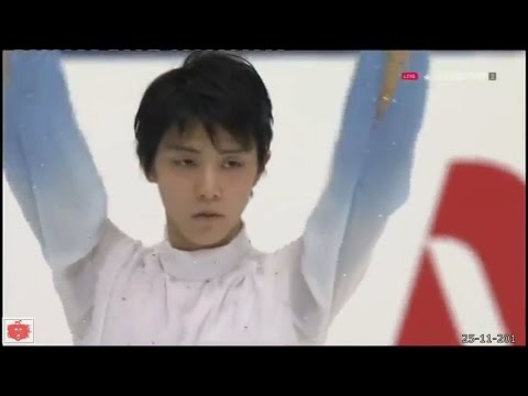 Yuzuru HANYU (Jpn) NHK Trophy 2015 short program men New world record 106 33