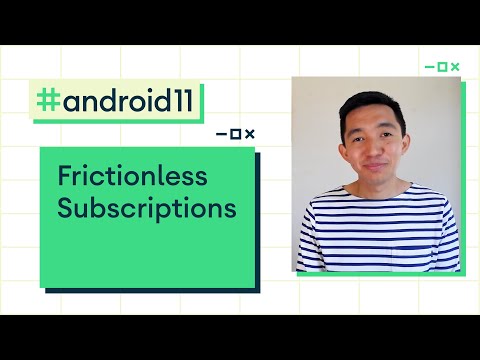 Frictionless subscriptions