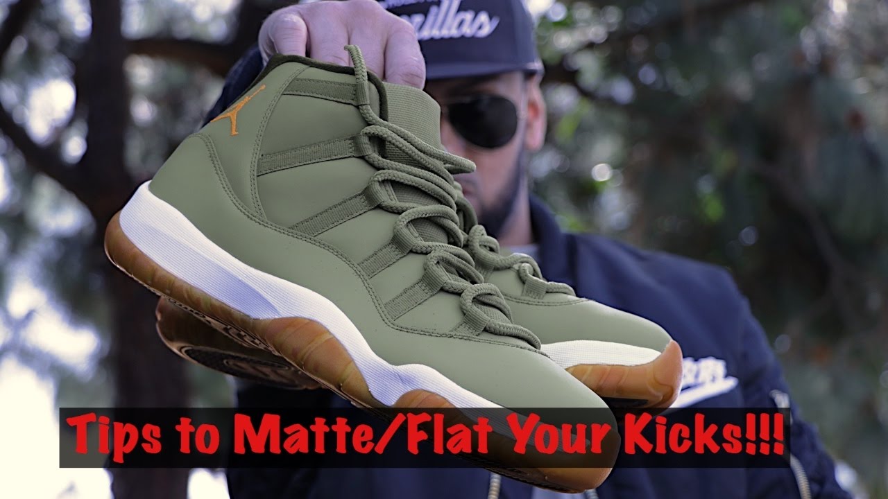 Tips to Matte/Flatten Out Your Kicks!!!