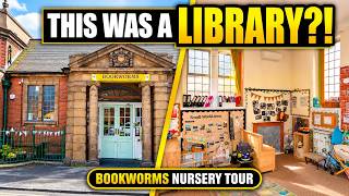 This Nursery Used to Be a Library! | Bookworms Daycare Tour | UK Nursery Tour