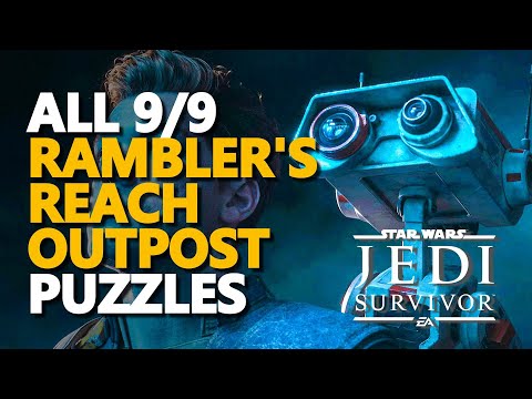 All Rambler's Reach Outpost Puzzles Star Wars Jedi Survivor