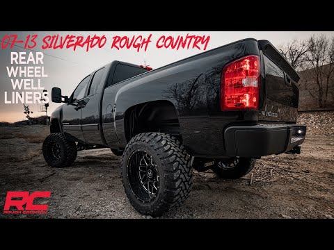 2007-2013 Silverado Rough Country Rear Wheel Well Liners | INSTALL!
