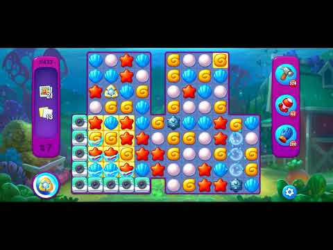 Fishdom Very Hard level 11432 no boosters フィッシュダム ベリーハード