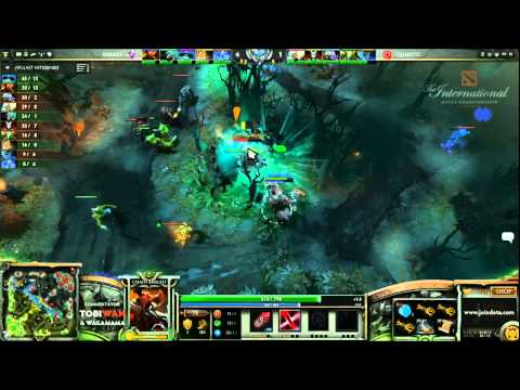 Quantic Gaming vs Rattle Snake Game 4   The International 3 Group Stages   Tobi Wan & Waga