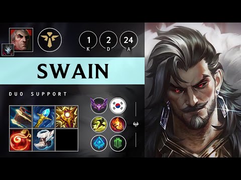 Swain Support vs Karma - KR Master Patch 25.05