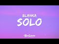 Blanka - Solo (Lyrics) [Eurovision 2023 Poland]