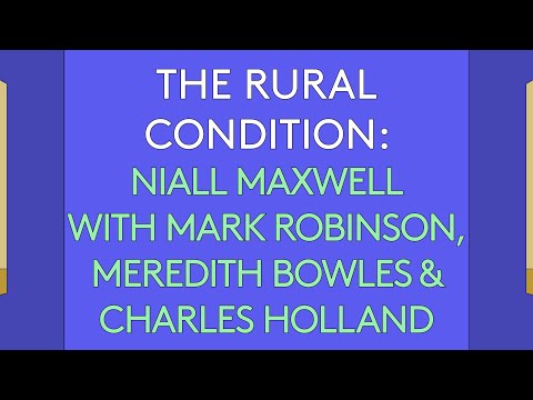 100 Day Studio: The Rural Condition - Mark Robinson, Meredith Bowles and Charles Holland