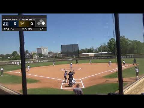 SOFTBALL: Alabama State vs Jackson State