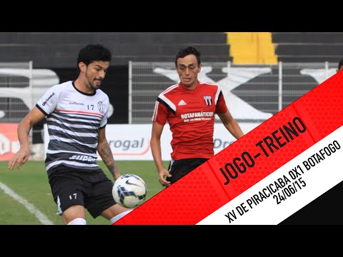 MELHORES MOMENTOS - XV de Piracicaba 0x1 Botafogo - Jogo-treino - 24.06.2015