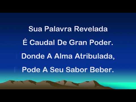 508  Sua Palavra revelada Harpa Cristã com legenda