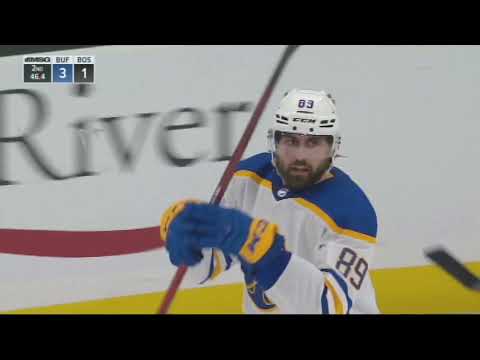 Alex Tuch First Goal As A Sabre January 1, 2022