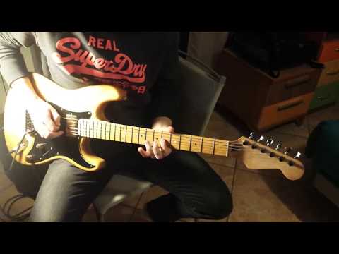 Fender Stratocaster Lite Ash with Dimarzio Super 3 Demo