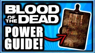 Blood of the Dead How to Turn on Power On Entire Map! Power Switch Location (Black Ops 4 Zombies)