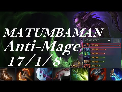MATUMBAMAN Anti-Mage - there is a backdooring Axe - dota2