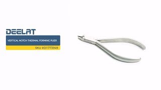 Vertical Notch Thermal Forming Plier SKU #D1773949
