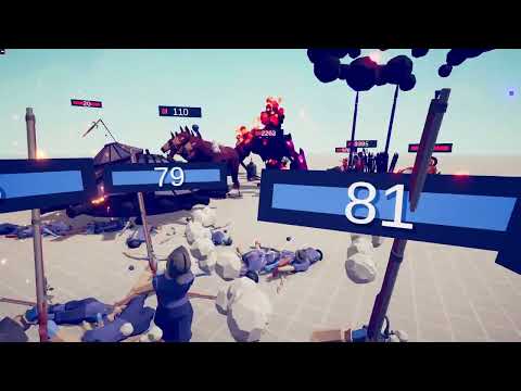 The Greek Gods VS every faction (TABS)