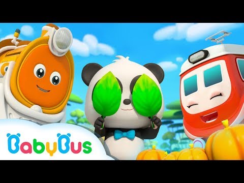 Baby Panda Plays Hide and Seek | Super Train Rescue Team | Super Panda, Monster Police Car | BabyBus