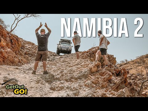 Overlanding in Namibia episode 2; 9 hours to do 12km...