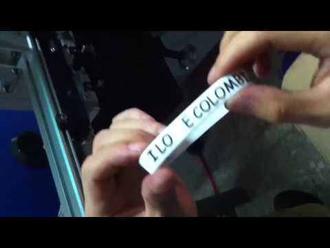 YouTube video about: How to print on silicone rubber?