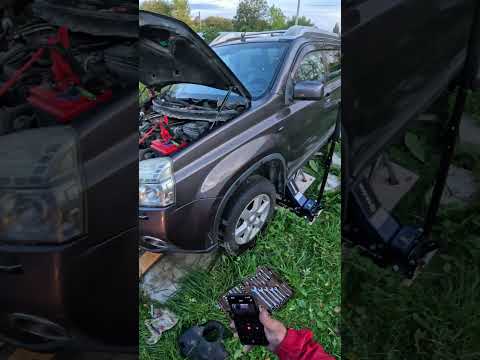 Автомобиль Nissan X-Trail простоял почти год.