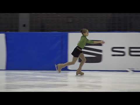 13th Santa Claus Cup 2019: Mariya Hilobok(UKR) - FS Bacis Novice Girls/Group A Free Skating