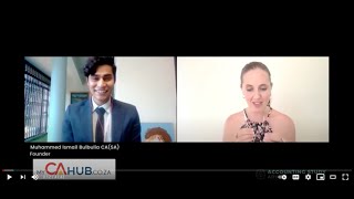 Yvonne chats to: Muhammed Ismail Bulbulia CA(SA) from MyCAhub