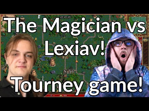 The Magician vs Lexiav!  Tournament game || Heroes 3 gameplay || Alex_The_Magician