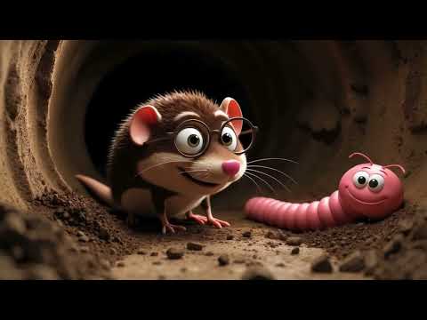 Monty Mole Hunts a Wriggly WORM! 🐛⛏️ Yummy Dinner Time! — BEST KIDS SONGS