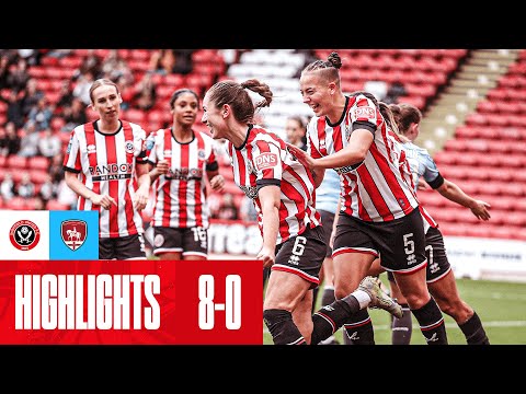 Sheffield United 8-0 Coventry United | Barclays Women's Championship highlights