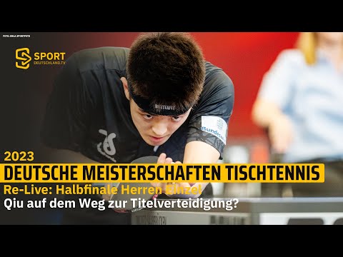 Re-Live: Stellt Meissner Qiu ein Bein? - Halbfinale der Männer! | SDTV Tischtennis