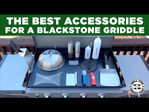 12 Must Have Accessories For The Blackstone Griddle Cook | Gift Ideas | Grill This Smoke That