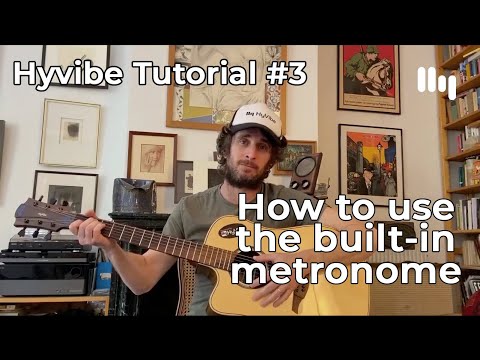 How To Use The Metronome On Your Lâg HyVibe Smart Guitar