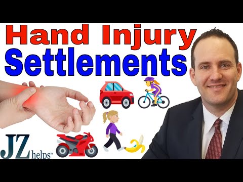 Hand and Wrist Fracture and Injury Settlements (Car Accidents and More)