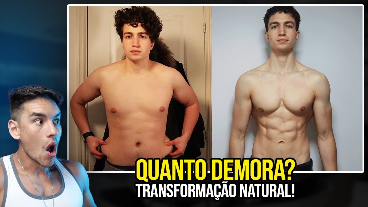 COMO DEIXAR DE SER FALSO MAGRO E PERDER BARRIGA! 😳 Reagindo a Transformação REAL!