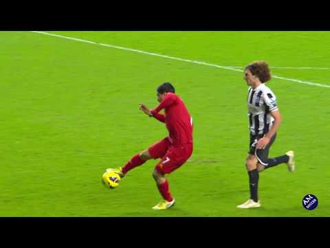 SUAREZ GOAL VS NEWCASTLE