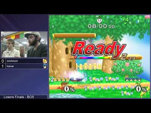 GSS 97 SSBM - GWM420 (Fox) vs. Kalvar (Marth) - Melee LF