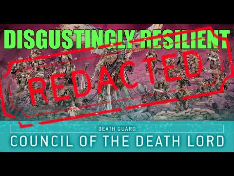 Battleforce Breakdown: DEATH GUARD Games Workshop Death Lord Cometh Chaos Warhammer 40k Mortarion